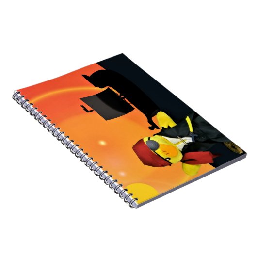 Danny Duck the Pirate Notebook Notizblock (Rechte Seite)