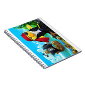 Danny Duck the Pirate Notebook Notizblock (Rechte Seite)