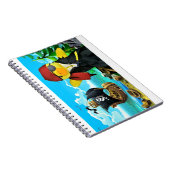 Danny Duck the Pirate Notebook Notizblock (Rechte Seite)