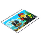 Danny Duck the Pirate Notebook Notizblock (Linke Seite)