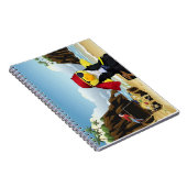 Danny Duck the Pirate Notebook Notizblock (Rechte Seite)