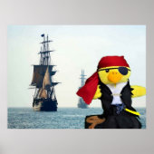 Danny Duck the Pirate. Poster (Vorne)