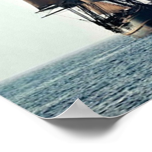 Danny Duck the Pirate. Poster (Ecke)