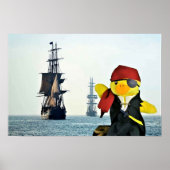 Danny Duck the Pirate. Poster (Vorne)