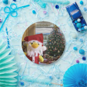 Danny Duck Weihnachtsmann.   Pappteller (Party)