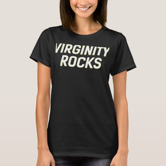 Danny Duncan Merch Virginity Rocks Virginity Rocks T-Shirt (Vorderseite)