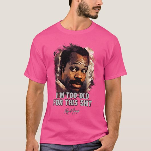 Danny Glover As Roger Murtaugh T-Shirt (Vorderseite)