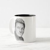 Danny Kaye Zweifarbige Tasse (Vorderseite Links)