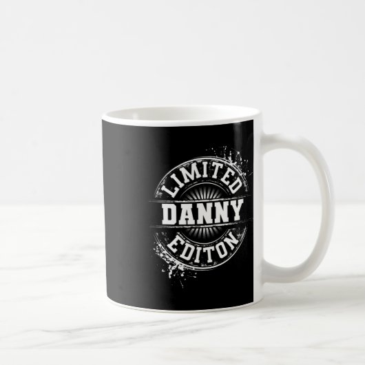 Danny Limited Edition Funny Personalisiert Name Jo Kaffeetasse (Rechts)
