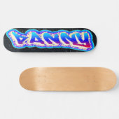 DANNY Personalisierte, kundenspezifische Graffiti- Skateboard (Horizontal)