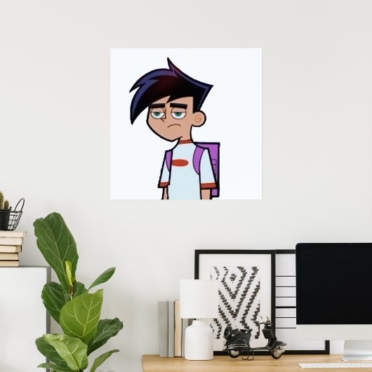 Danny Phantom traurig Poster (Heimbüro)