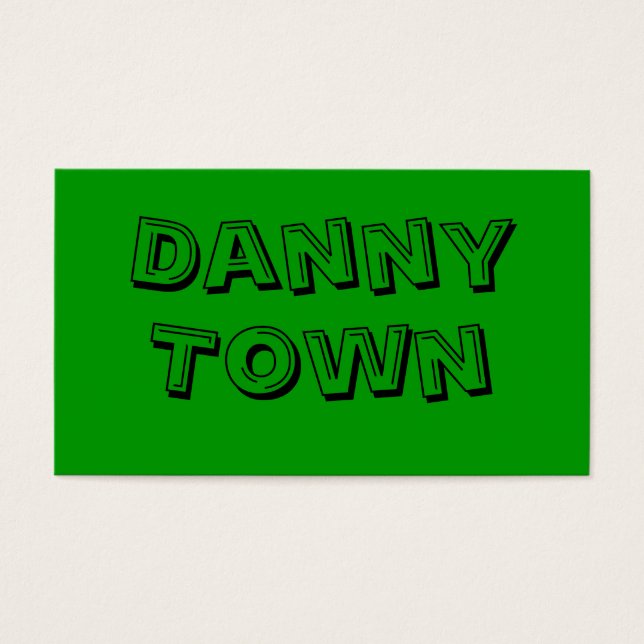 Danny, Stadt (Vorderseite)