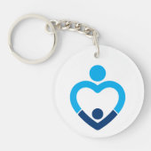 Danny tat Schlüsselanhänger - Weiß (Vorderseite)