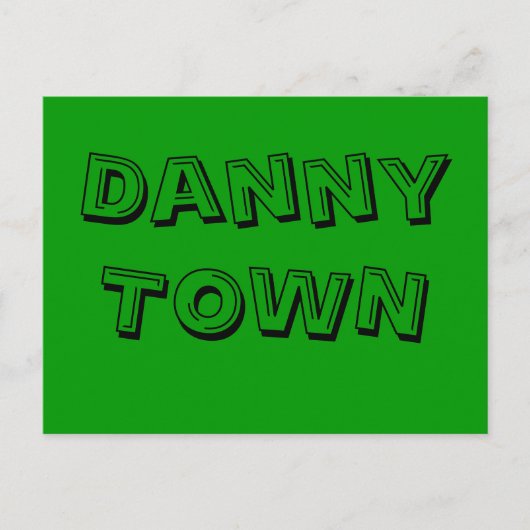 Danny, TOWN Postkarte (Vorderseite)