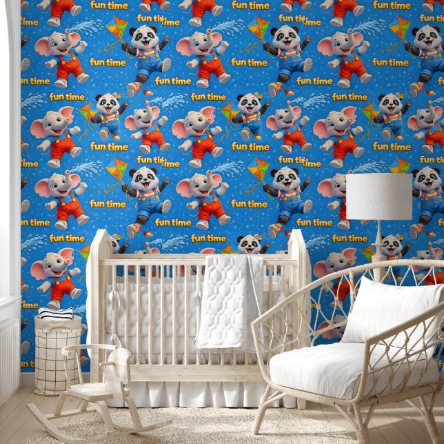 Danny und Dave Kinderzimmer Tapete Luxus Design (Kinder)