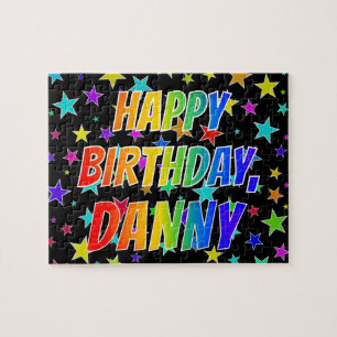 "DANNY" Vorname, Spaß "GLÜCKLICHER BIRTHTAG" Puzzle