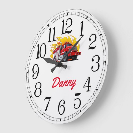 Danny's Feuerrettung große Uhr (Winkel)