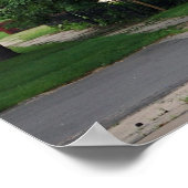 Dan's Barber Shop Poster (Ecke)