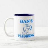 Dans Klempnerarbeit Zweifarbige Tasse (Links)