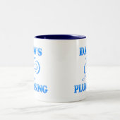 Dans Klempnerarbeit Zweifarbige Tasse (Mittel)