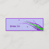 Dans les Entlüftung Mini Visitenkarte (Rückseite)