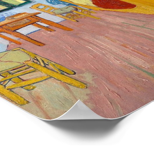 Dans sa room ("In seinem Schlafzimmer") Poster (Ecke)