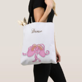 "Danse" Ballet Slippers Ballerina Französischer Tä Tasche (Von Nahem)