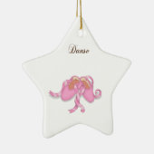 "Danse" Ballet Slippers Keramik Ornament (Rechts)