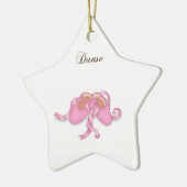 "Danse" Ballet Slippers Keramik Ornament (Links)