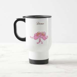 "Danse" Ballet Slippers Reisebecher