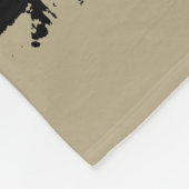Danse et Lettres (Dance) Fleecedecke (Ecke)