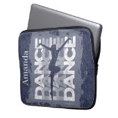 Danse et Lettres (Tanz) Laptopschutzhülle (Vorderseite Links)