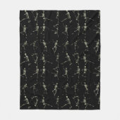 Danse Macabre Fleecedecke (Vorderseite)