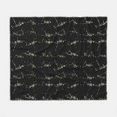 Danse Macabre Fleecedecke (Vorderseite (Horizontal))