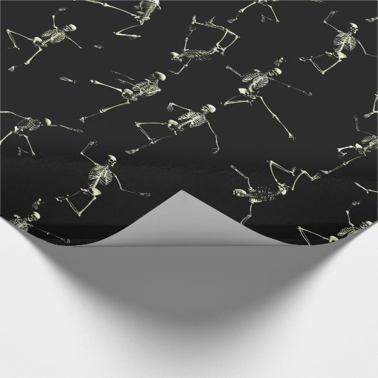 Danse Macabre Geschenkpapier (Ecke)
