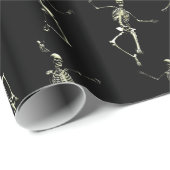 Danse Macabre Geschenkpapier (Rolleneckpunkt)
