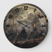 Danse Macabre Große Wanduhr (Vorderseite)