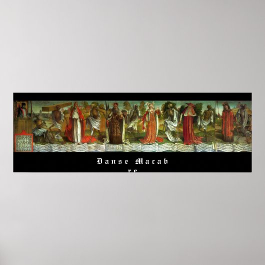 Danse Macabre Poster (Vorne)