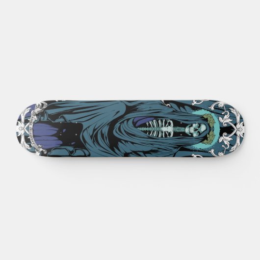 Danse makaberes - NunSkull Brett Skateboard (Horizontal)