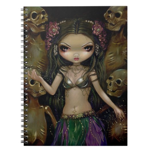 "Danse makaberes:  Stammes- Fusions-" Notizbuch Notizblock (Vorderseite)