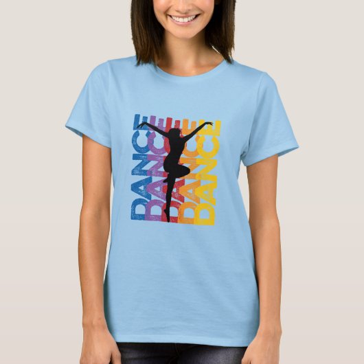 Danse und Lettres (Tanz) T-Shirt (Vorderseite)