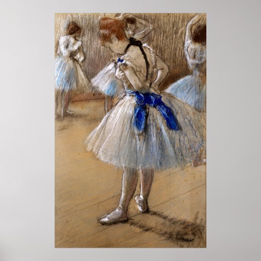 Danseuse (Dancer), Edgar Degas Poster (Vorne)