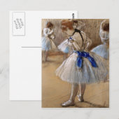 Danseuse (Dancer), Edgar Degas Postkarte (Vorne/Hinten)