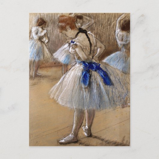 Danseuse (Dancer), Edgar Degas Postkarte (Vorderseite)