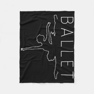 Danseuse Funny Coryphee Ballerina Choreograf Ba Fleecedecke
