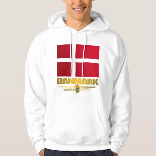 ‚Dansk Pride‘ Hoodie (Vorderseite)