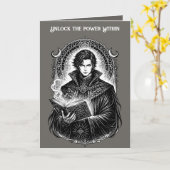 Dantalion Mind Weaver Illustration Karte (Gelbe Blume)