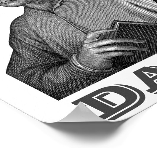 Dante Alighieri Poster (Ecke)