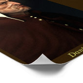 Dante Alighieri Poster (Ecke)