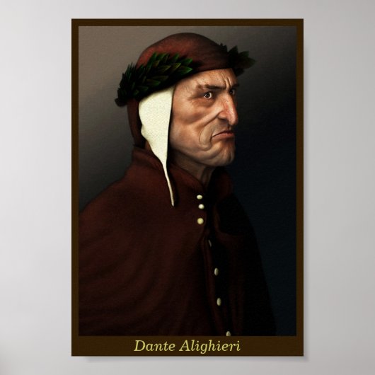 Dante Alighieri Poster (Vorne)